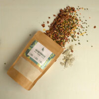 100% Herbal Ubtan Powder - Almond, Sandalwood, Dry Rose (150gm)